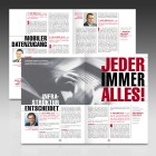 Broschüre „Jeder immer alles“ Innenseiten